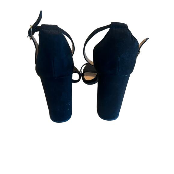 Merona LuLu Block Heels Open Toe Block Heel Womens Size 9.5 - Picture 3 of 9